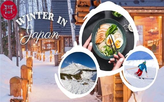 Tour Nhật Bản Thiết Kế 7 Ngày 6 Đêm: Trải Nghiệm Tuyết Rơi Tại Hokkaido